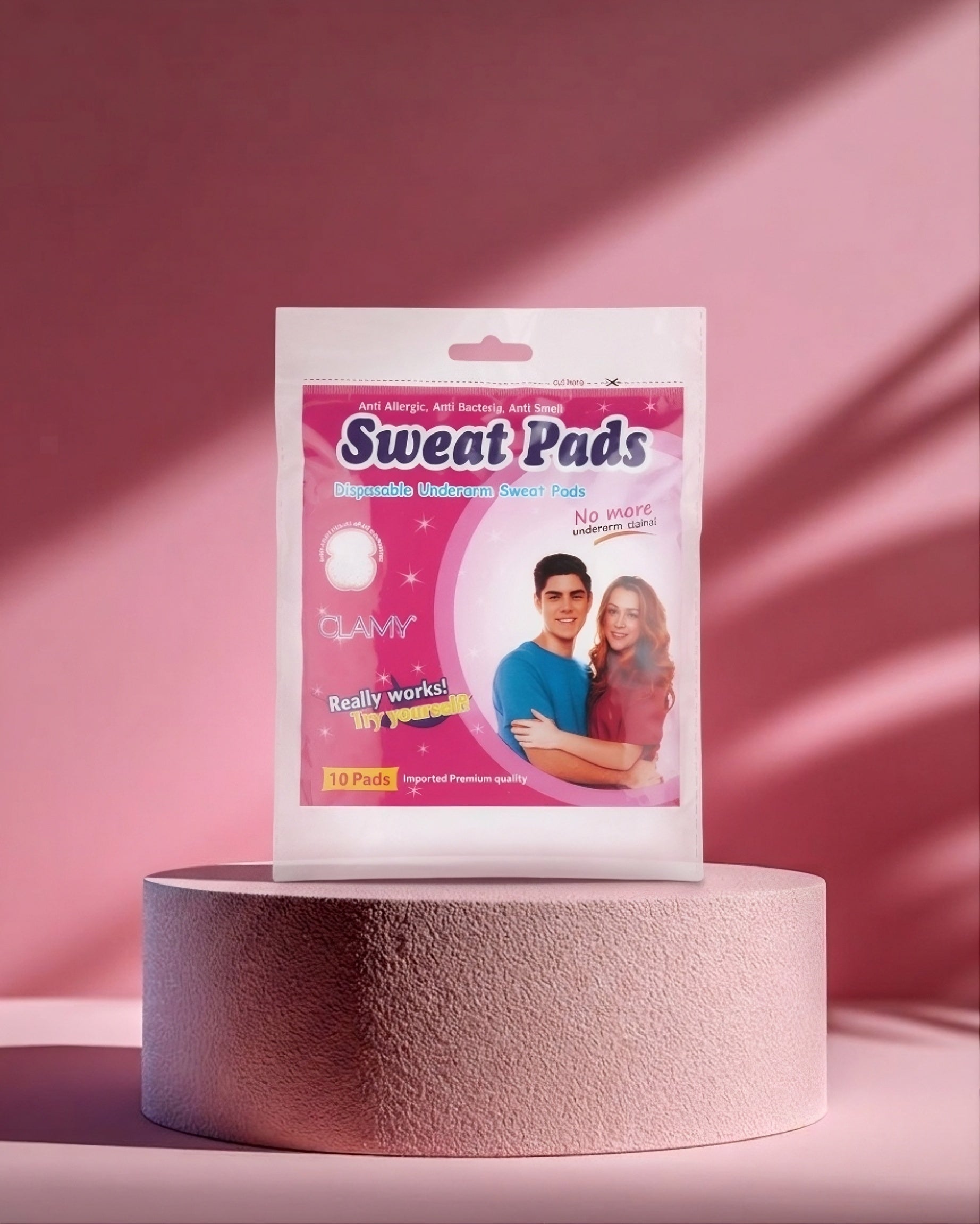 Sweat-Proof Underarm Pads (10 Packs)